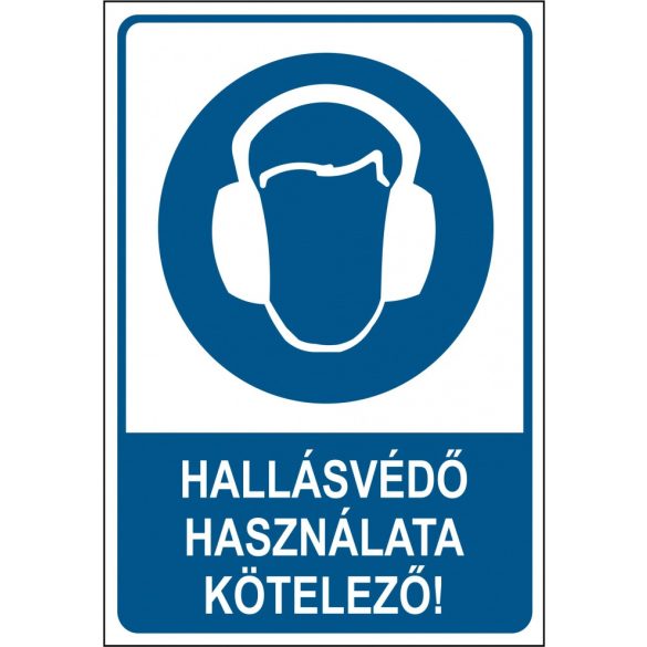 Hallásvédő használata kötelező!