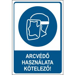 Arcvédő használata kötelező!