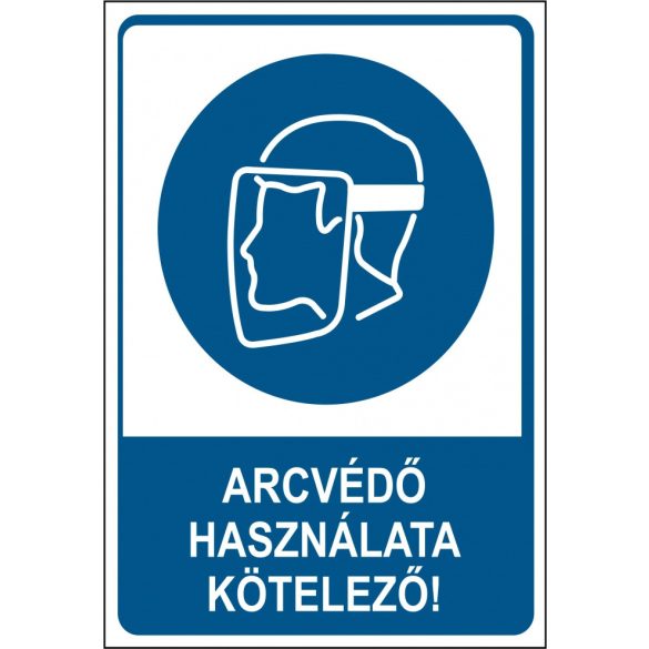 Arcvédő használata kötelező!