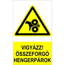 Vigyázz! Összeforgó hengerpárok