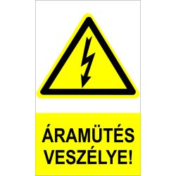 Áramütés veszélye