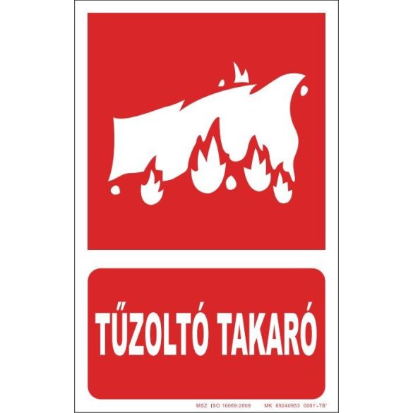 UV tábla - Tűzoltó takaró 