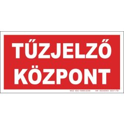 UV tábla - Tűzjelző központ 