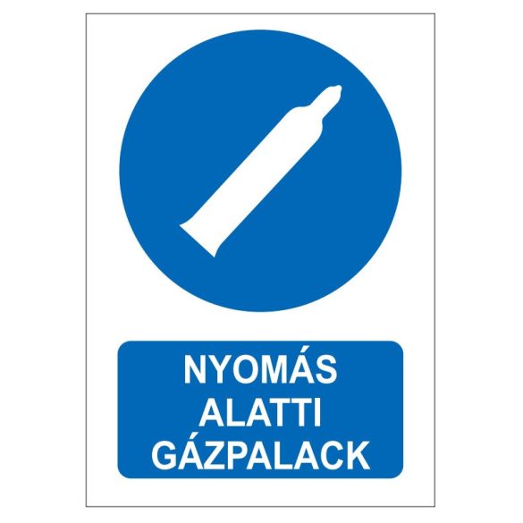 Nyomás alatti gázpalack 