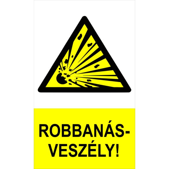 Robbanásveszély