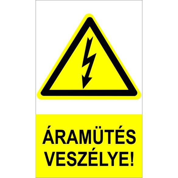 Áramütés veszélye