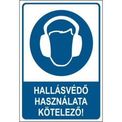 Hallásvédő használata kötelező!