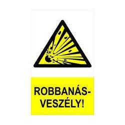 Robbanásveszély