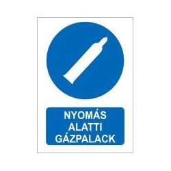 Nyomás alatti gázpalack 